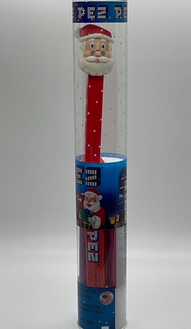 Pez 2011 Holiday Santa Claus with Glasses  Pez Dispenser in Tube with Candy