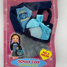 Load image into Gallery viewer, Ty Beanie Girlz Plush Doll Threads School Cool Fashion Clothing
