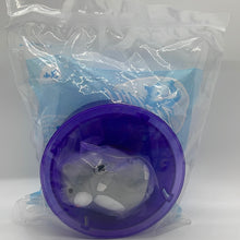 Load image into Gallery viewer, Burger King 2010 Num Nums Round &#39;N&#39; Round Zhu Zhu Pets Hamster Purple Ring
