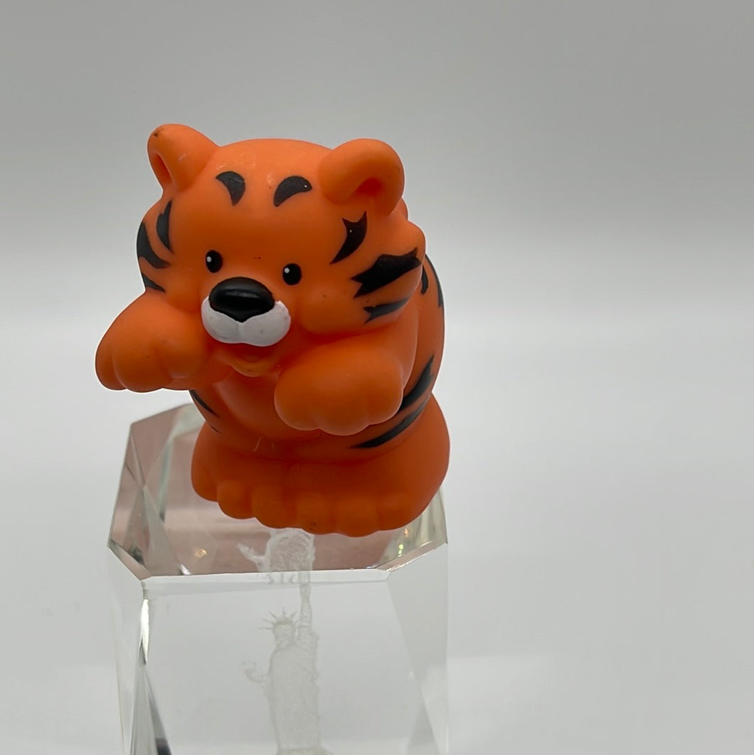 Mattel 2001 Fisher Price Little People Orange Tiger Cat Animal Figure (Pre-Owned) #51