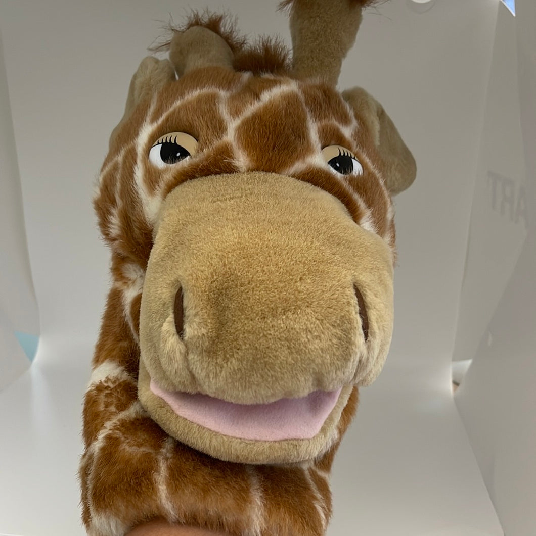 A & A Plush Safari Giraffe Hand PUPPET 11