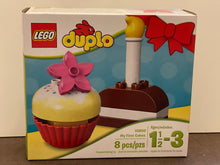 Load image into Gallery viewer, Lego Duplo &quot;My First Cup Cakes&quot; 8pcs/pzs Building Block Kit #10850
