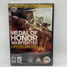 Load image into Gallery viewer, 2012 Medal Of Honor: Warfighter Game Pc Windows Vista Windows 7 Ltd Edition SEALED
