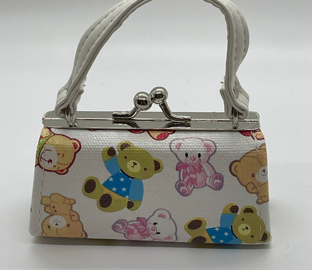 Teddy Bears - Lipstick Case Coin Purse Lip Stick Holder