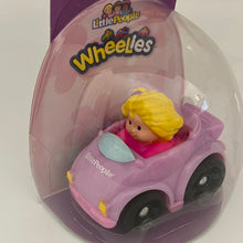 Load image into Gallery viewer, Fisher-Price Little People Wheelies Easter Coupe Sarah Lynn Target Exclusive
