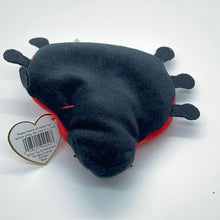 Load image into Gallery viewer, Ty Beanie Baby Insects Lucky The Ladybug (Retired)
