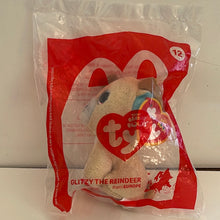 Load image into Gallery viewer, McDonald&#39;s 2021 Ty Teenie Beanie Boo&#39;s Glitzy the Reindeer Toy #12
