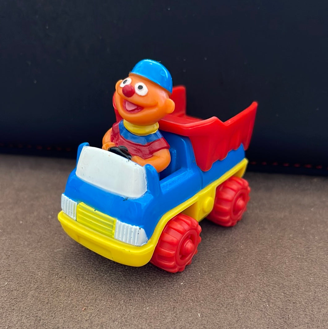 Vtg 1996 Tyco Matchbox Preschool Sesame Street Ernie In Dump Truck (Pre-owned)