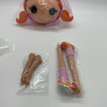 Load image into Gallery viewer, MGA  Lalaloopsy Doll Orange Curly Hair Pig-tails Button Eyes Pink Hat #4 (Pre-owned)
