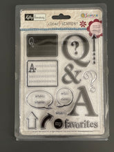 Load image into Gallery viewer, Kelly Panacci Clear Stamps - Q &amp; A Dates Classroom
