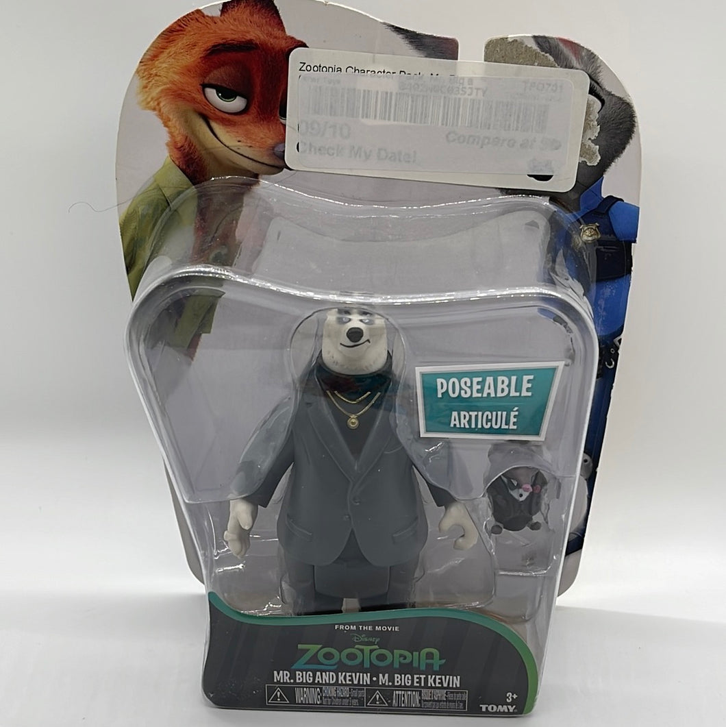 2016 Zootopia Mr. Big and Kevin Figures by Tomy