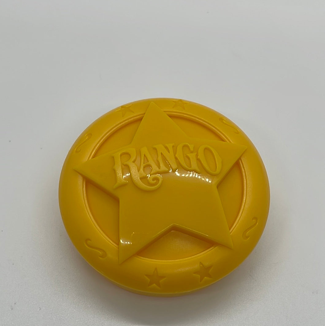 Burger King 2011 - Rango Yellow Badge Toy