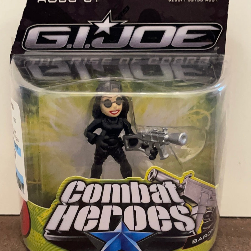 Hasbro 2009 G.I.Joe The Rise Of Cobra Combat Heroes Baroness Mini Figure