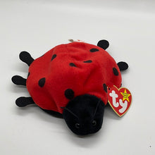 Load image into Gallery viewer, Ty Beanie Baby Insects Lucky The Ladybug (Retired)
