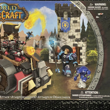 Load image into Gallery viewer, Mega Bloks World of WarCraft 299pc Demolisher Attack Games #91026
