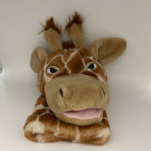 Load image into Gallery viewer, A &amp; A Plush Safari Giraffe Hand PUPPET 11&quot; Plush Animal Toy (Pre-owned)
