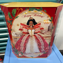 Load image into Gallery viewer, Mattel 1997 Happy Holiday Barbie Doll African American Doll #178933
