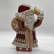 Load image into Gallery viewer, Villeroy &amp; Boch Christmas Ginger Fantasy Candleholder Santa #3976
