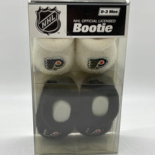 Load image into Gallery viewer, NHL Pittsburg Flyers Blue &amp; White Newborn  Infant Booties  Size 0-3 Months
