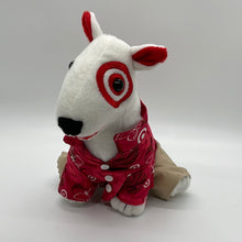 Load image into Gallery viewer, Target Bullseye Print Hawaii Shirt Pup Red And White (Pre-Owned)
