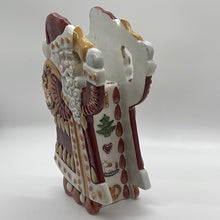 Load image into Gallery viewer, Villeroy &amp; Boch Christmas Ginger Fantasy Candleholder Santa #3976
