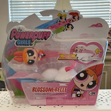 Load image into Gallery viewer, PowerPuff Girls Blossom Bulle Speed Line Vehicle Toy Doll
