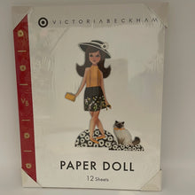 Load image into Gallery viewer, Target Victoria Beckham Paper Doll Activity Book 12 sheets

