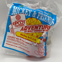 Load image into Gallery viewer, McDonald&#39;s Vintage 1993 Mickey &amp; Friends Epcot Center Mickey in the U.S.A.
