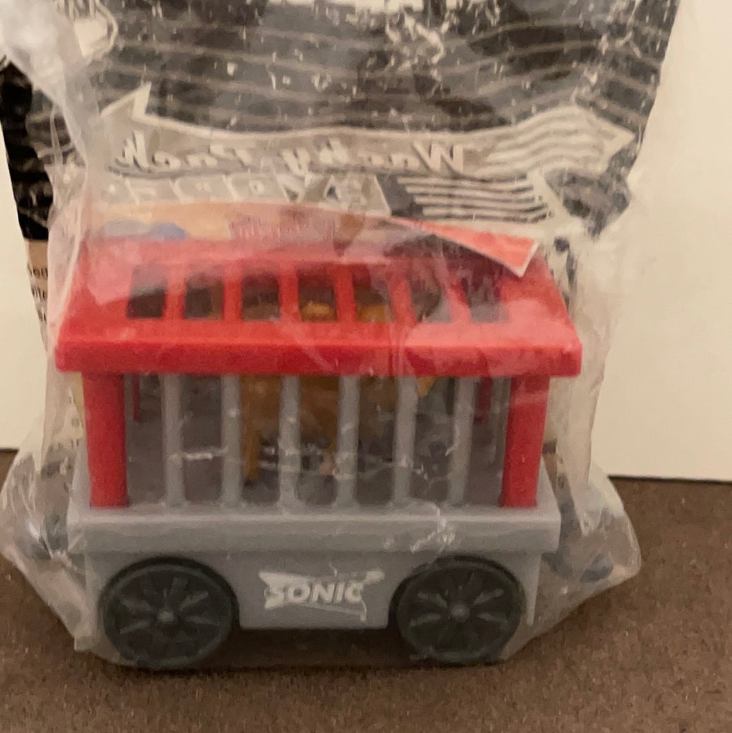 Sonic Kids Meal Wacky Raid Express Train Coach Toy