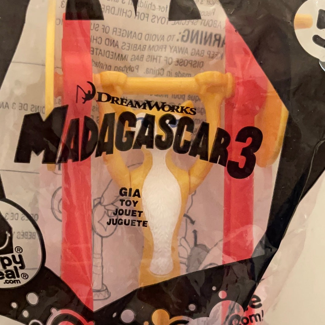McDonald's Dreamworks Happy Meal 2012 Madagascar 3 Gia Toy #5
