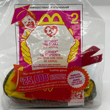 Load image into Gallery viewer, McDonald&#39;s 2000 Ty Teenie Beanie Slither the Snake Toy #2
