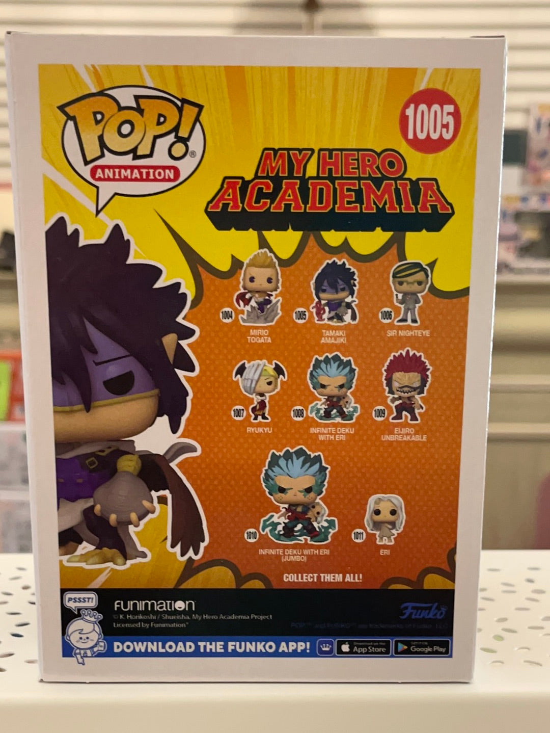 Tamaki store Funko pop