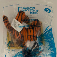 Load image into Gallery viewer, McDonald&#39;s 2018 National Geographic Kids Bengal Tiger Toy #1
