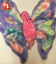 Load image into Gallery viewer, Ty Beanie Buddy Flitter the Tye-dyed Butterfly 11&quot; (Pre-owned)
