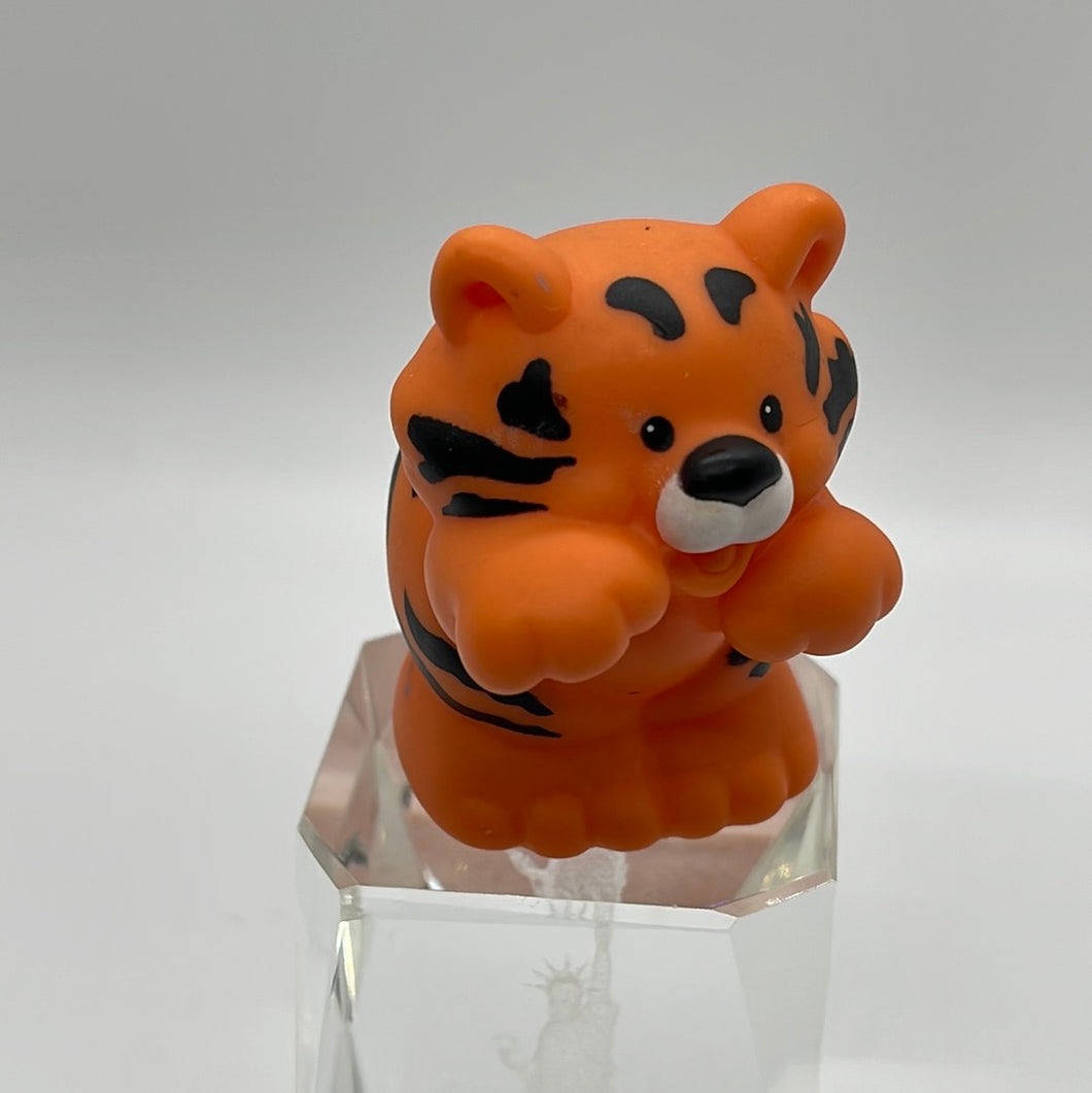 Mattel 2001 Fisher Price Little People Orange Tiger Figure (Pre-Owned) #49