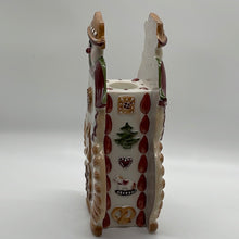 Load image into Gallery viewer, Villeroy &amp; Boch Christmas Ginger Fantasy Candleholder Frosty Snowman #3977
