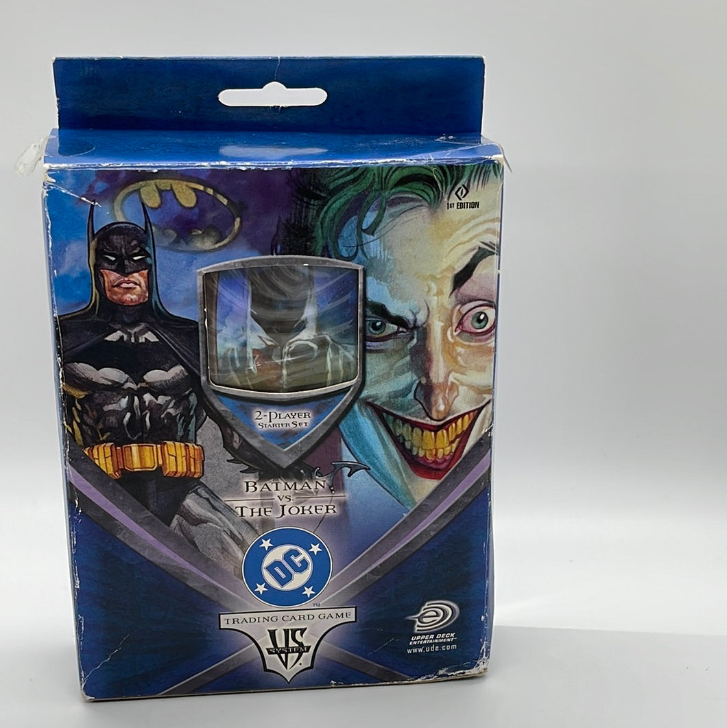 DC Batman Vs. The Joker 2-Player Starter Set Upper Deck Trading Card Game