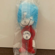 Load image into Gallery viewer, Kellogg Mini Thing 2 Cat in the Hat Plush Toy Cereal Premium 4.75&quot;
