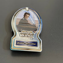 Load image into Gallery viewer, Star Wars 2002 Metal Tag Anakin Skywalker Episode II Attack of the Clones Backpack Clip
