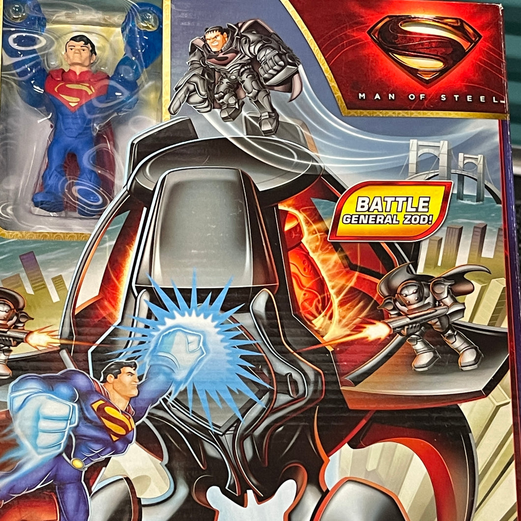 Superman Man of Steel Quick Shots Battle for Metropolis Play Set Y0821