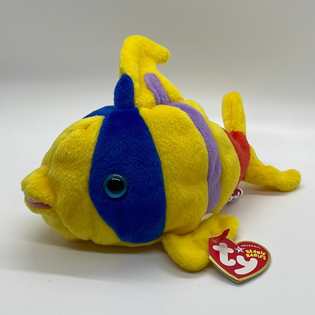 Ty Beanie Babies Oriel the Angel Yellow Fish (Retired)