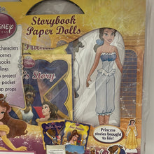 Load image into Gallery viewer, Disney Princess My First Belle Paper Doll Storybook Cling Stickers
