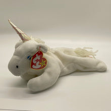 Load image into Gallery viewer, Ty Original Beanie Baby Mystic the Unicorn Yarn Mane (Retired)
