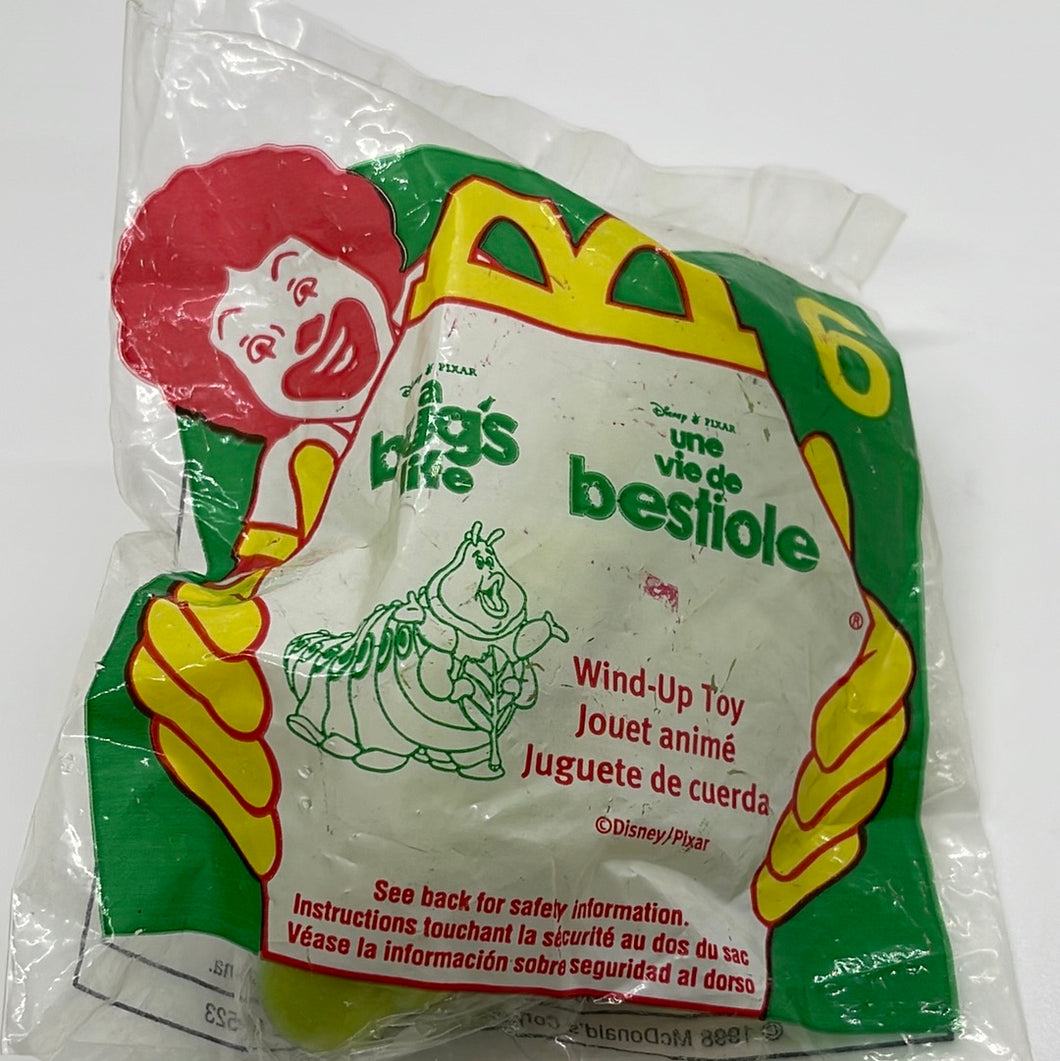 McDonald's 1998 Bugs Life Bestiole Caterpillar Wind-up Toy #6