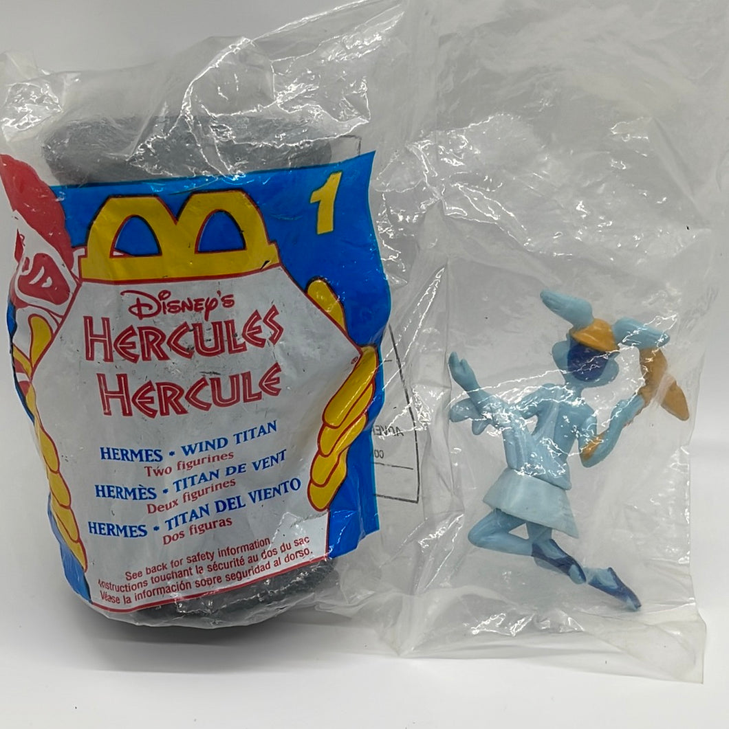 McDonald's 1996 Disney Hercules Hermes & Wind Titan Toy #1