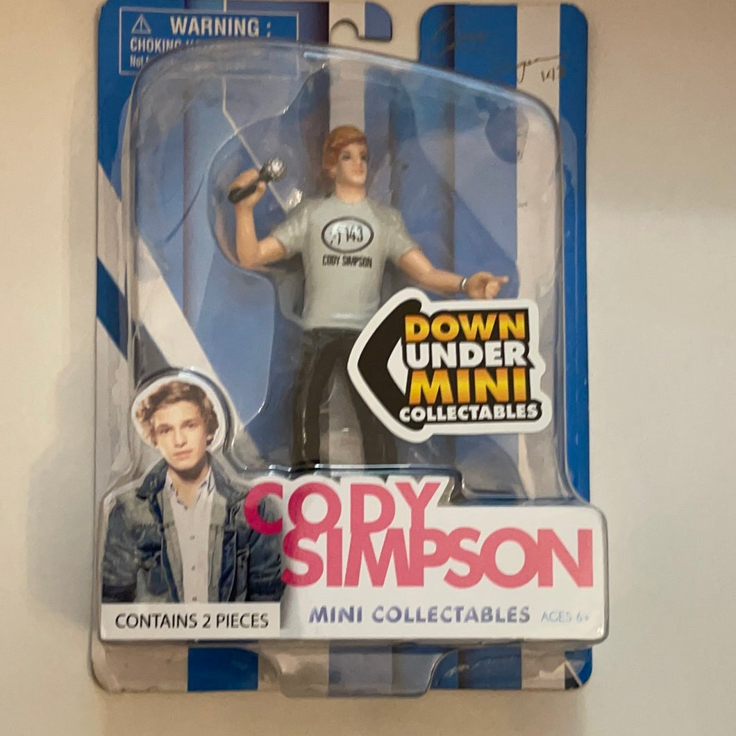Cody Simpson Mini Down Under Collectables Figure Blue
