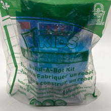 Load image into Gallery viewer, Wendy&#39;s Kids Meal 2012 National Geographic Kids Almanac Build A Bot Kit
