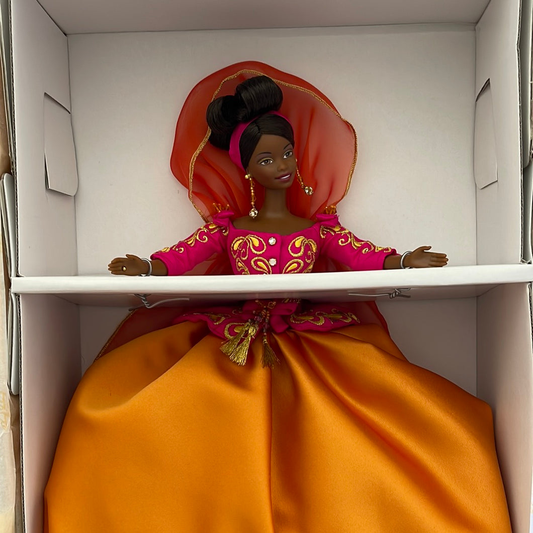 Mattel 1997 Symphony In Chiffon Barbie 3rd In Couture Series African American Ltd. Edition