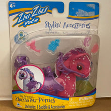 Load image into Gallery viewer, Cepia 2012 The Original Zhu Zhu Pets Ponies Saddle &amp; Accessories
