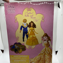 Load image into Gallery viewer, Disney Classic Beauty &amp; The Beast Belle and Beast Doll Clothes Friends 6pc Set
